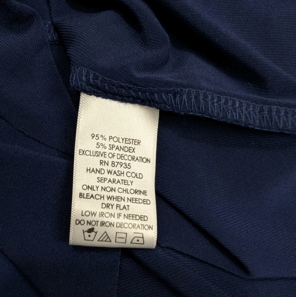 Susan Graver Beaded Tiered Liquid Knit Babydoll Tunic Top L Mature Artsy #2 - Picture 8 of 8